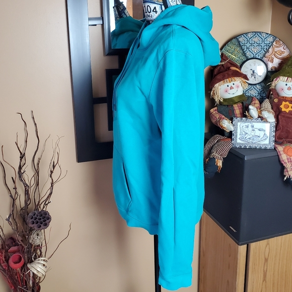 UNDER ARMOUR ALL SEASON GEAR TEAL SWEATSHIRT - Picture 6 of 11